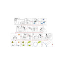 BOSCH, SIEMENS - Kit de reparação de bomba de sumidouro para máquina de lavar loiça - 12005744