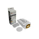 Conjunto de 5 sacos e 2 filtros originais para aspirador Rowenta ZR005001