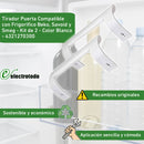 Kit de tiradores de frigorífico Beko, Saivod 4321270300
