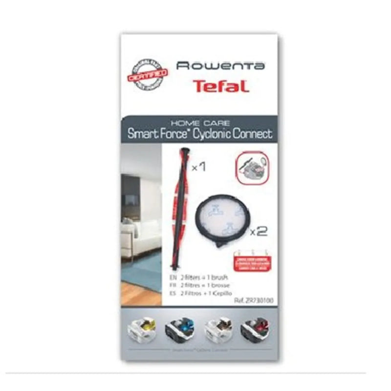 Conjunto filtros y cepillo robot aspirador Rowenta ZR730100