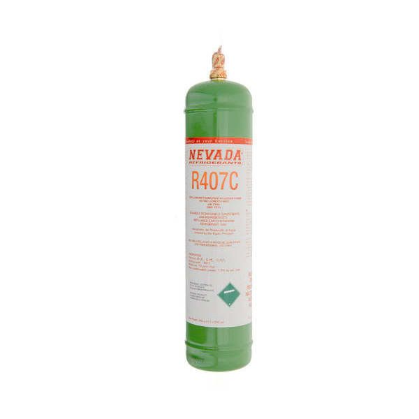 Gás refrigerante r407c garrafa 850 g.
