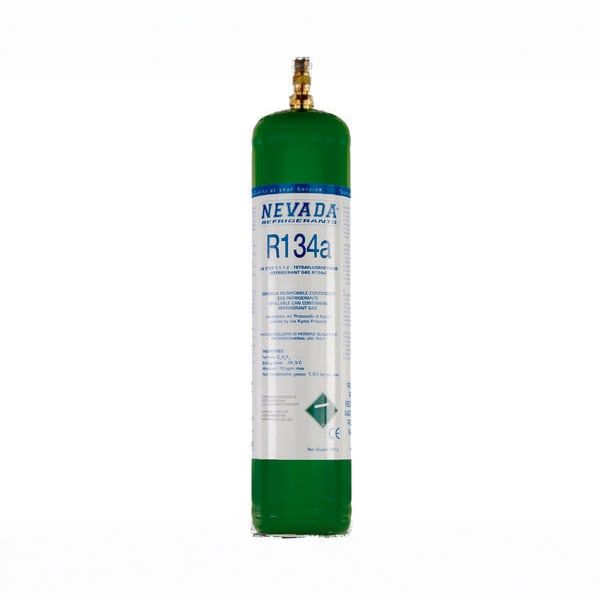 Gás refrigerante r134a garrafa 900 g.