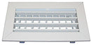 Grelha de impulsão 200x100 mm. ddh branca