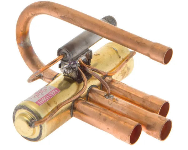 Válvula Sanhua de 4 vias 3/8'' - 1/2''