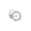 WHIRLPOOL, BOSCH, BALAY, EGO, INDESIT, SIEMENS - Placa radiante vitrocerâmica 1200W - 00204201