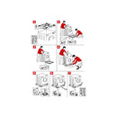 Rodízio para mover eletrodomésticos Mondo 00540580