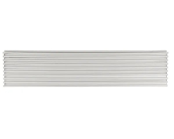 Grelha de ventilação 600 x 125 mm. branca
