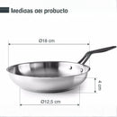 LACOR Frigideira Origin Aço Inoxidável 18cm - Modelo 47318