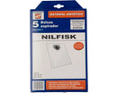 SACO PARA ASPIRADOR SINTÉTICO NILFISK 5 UN.