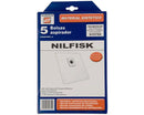 SACO DE ASPIRADOR SINTÉTICO NILFISK 5 UNID.