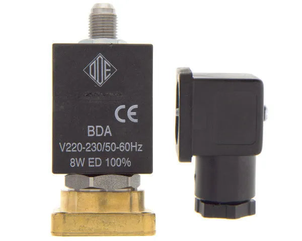 ELECTROVÁLVULA PARA MÁQUINA DE CAFÉ 8W COM CONECTOR