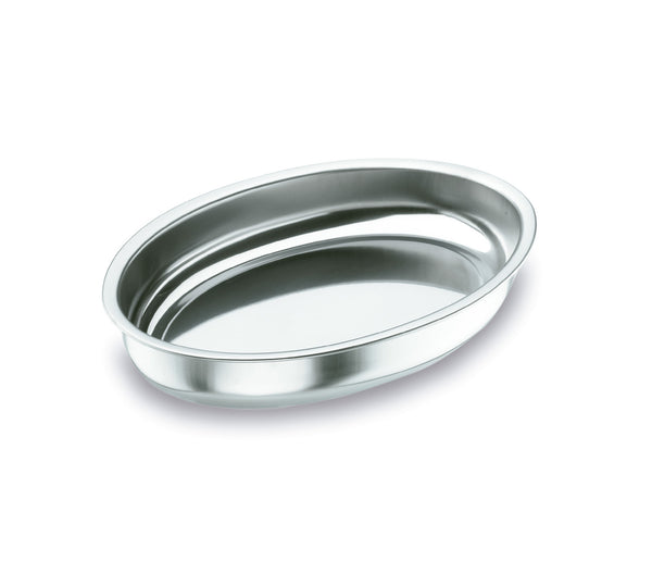 LACOR Fuente honda oval Inox 61828