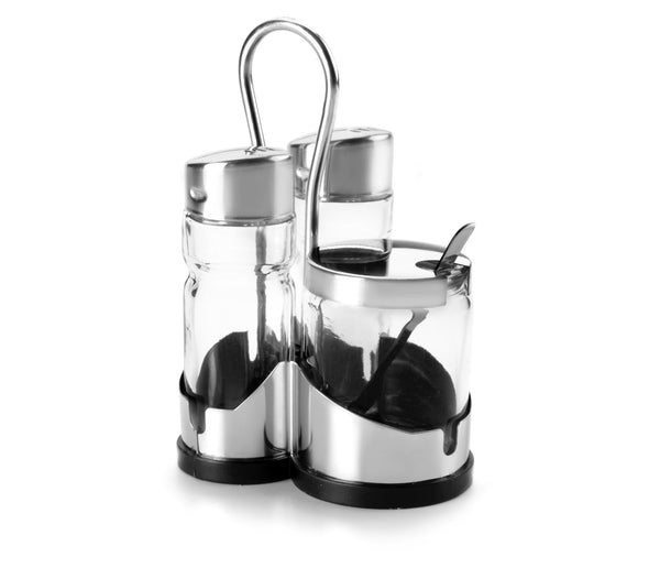 LACOR Set salero-pimentero mostaza Basic 62867