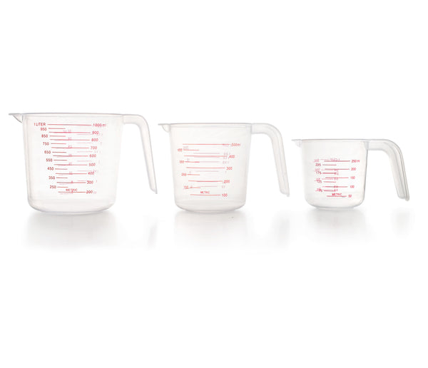LACOR Set de 3 jarras medidoras 67130