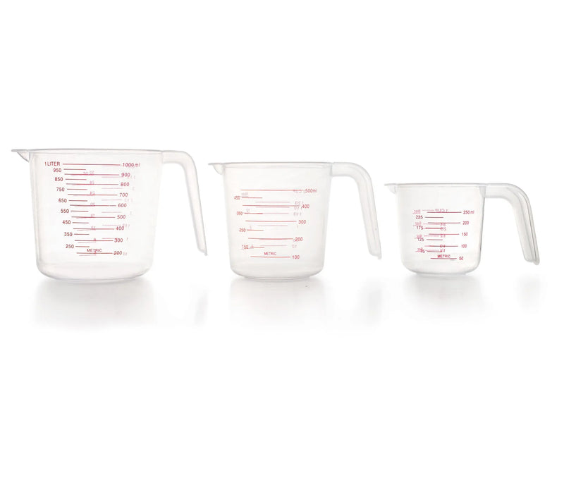 LACOR Set de 3 jarras medidoras 67130