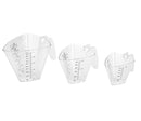LACOR Set de 3 jarras medidoras Tri 67131