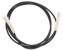 Cabo de silicone 1000 mm preto