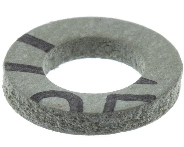 Junta plana de alumínio 9x5x1,5 mm.