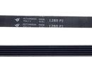Correia estriada para máquina de lavar 1280 J-6