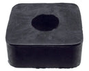 Taco de borracha 50x50x20 100/250 kg. unidade
