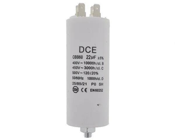 Condensador trabalho 22,0 µF 450 V