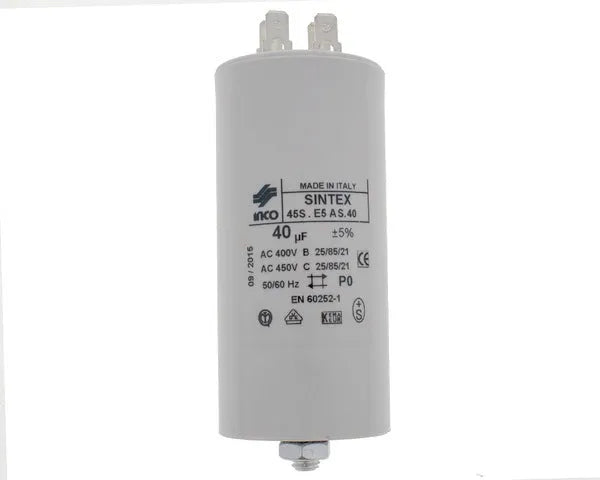 CONDENSADOR TRABALHO 40,0 µF 450V