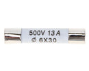 Fusível micro-ondas 12,5 A ø6,3 x 32 mm