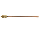 Válvula de obus com tubo 1/4" para soldar 6x150