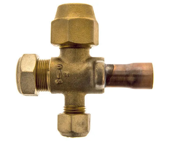 Sanhua válvula de serviço ssv 1/2" obús
