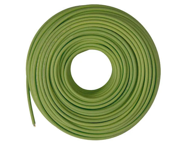 Cabo sem halogéneos verde 4x1,5mm 1m