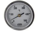 Termómetro para forno 0ºC a 500ºC Ø 63 MM 200 mm