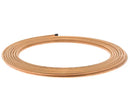 Tubo de cobre 1/4'' 15 m. norma EN12735-1