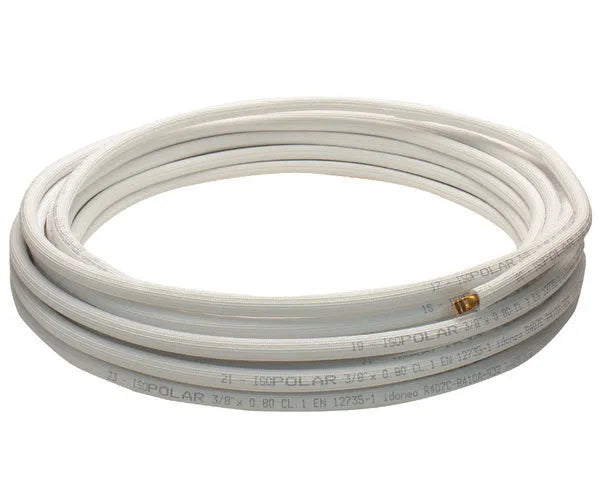 Tubo de cobre isolado unipolar 3/8'' 0,8 25m