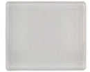 Tampa para placa 610 x 520 mm. decoração branca