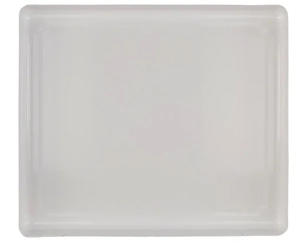 Tampa para placa 610 x 520 mm. decoração branca