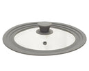 Tampa de vidro de silicone ø 22 24 26 cm.