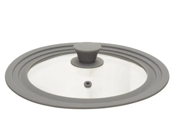 Tampa de vidro de silicone ø 22 24 26 cm.