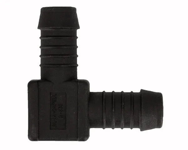Cotoveleira 90° para tubo ø 15/20 mm.