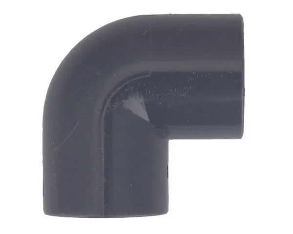 Cotovelo de 90° para tubo rígido de 16 mm.