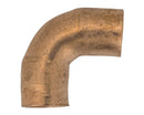 Cotovelo 90º h-h 90 cobre 1/4''