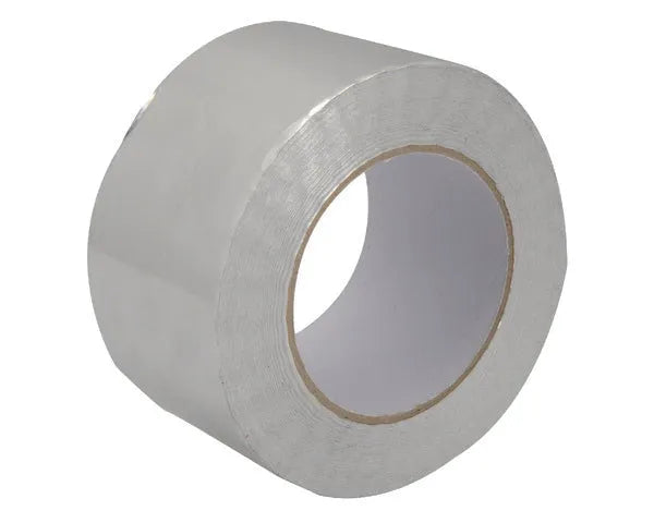 Fita adesiva de alumínio rolo 50 m x 63 mm.