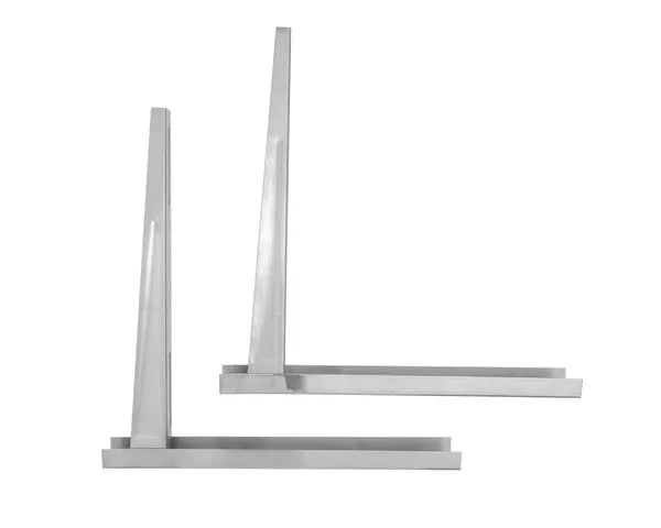 Suporte para unidade exterior em inox 45 x 45 mm.