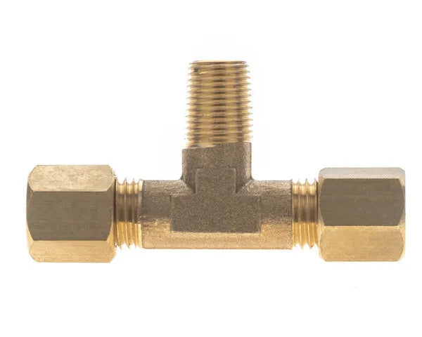 Chave de tubo com bocal 1/4" SAE Flare x 1/8" GAS/NPT x 1/4" SAE Flare