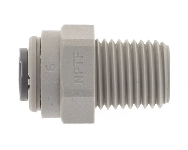 Adaptador para frigorífico 1/4'' x 1/4'' macho | V908