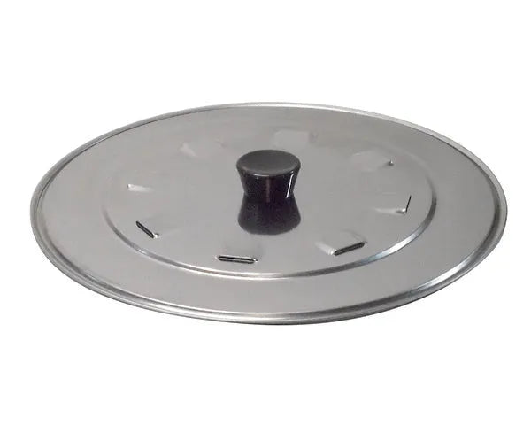 Tampa de aço inoxidável ø 20 cm.