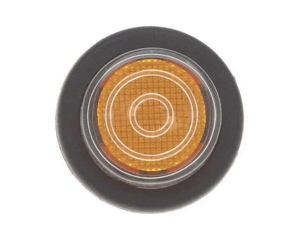 Botão âmbar com capa ø25 mm 230v