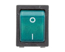 Interruptor bipolar verde 20 amperes