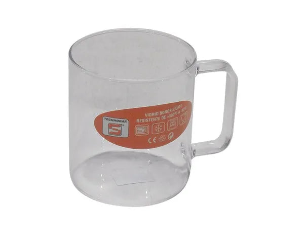 Tigela 0,5 l com pega transparente