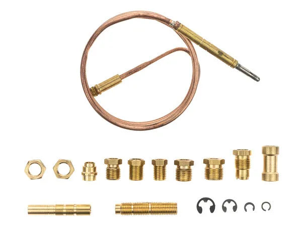 Termopar cabeça lisa 900 mm.16com