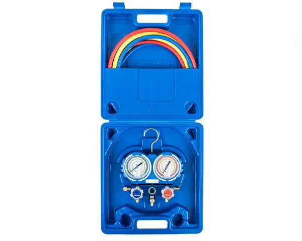 Analisador de 2 Vias com Maleta R407C R404A